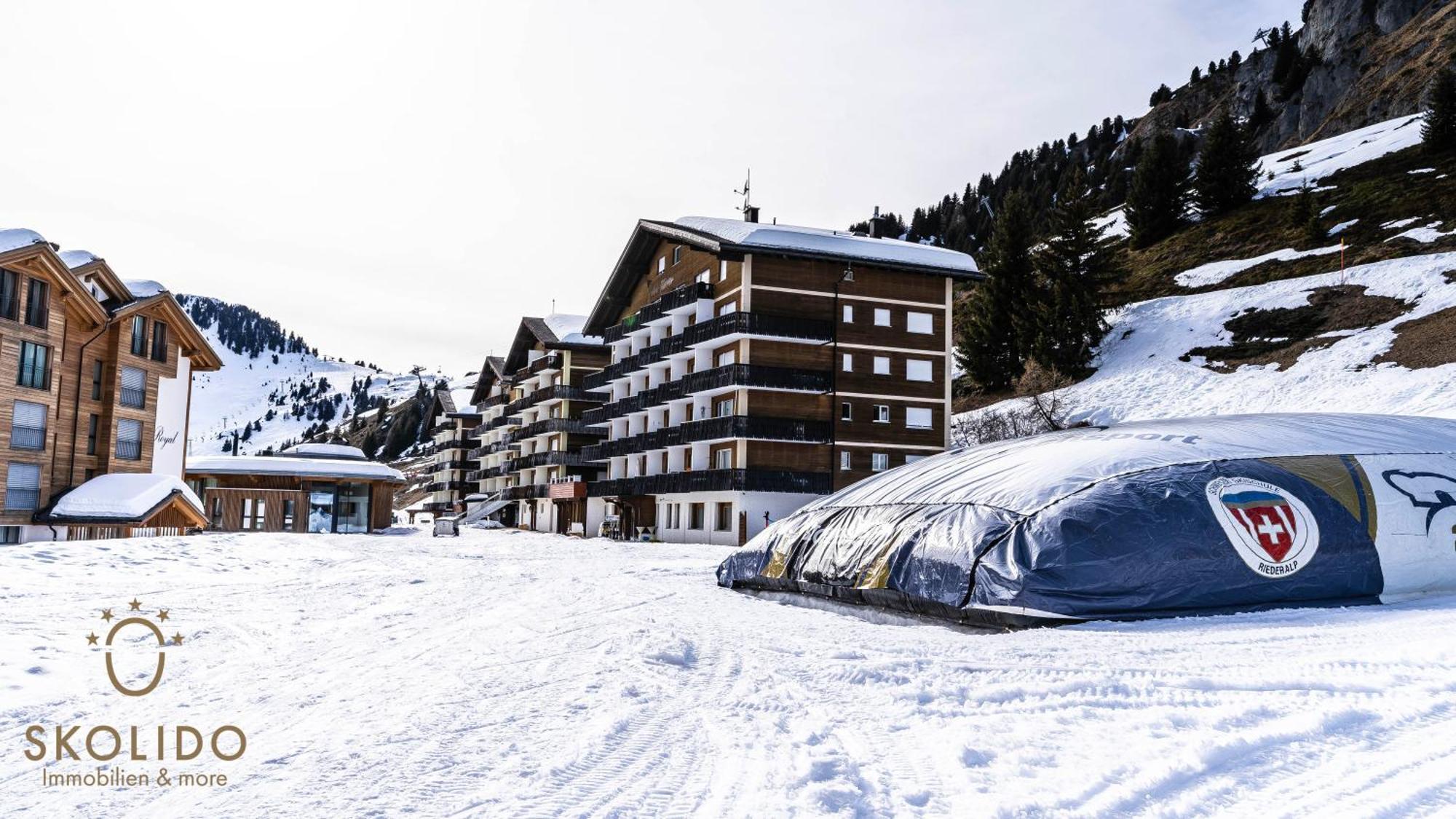 Haus Rhodania Mit Matterhornblick, Riederalp Mitte Exterior foto